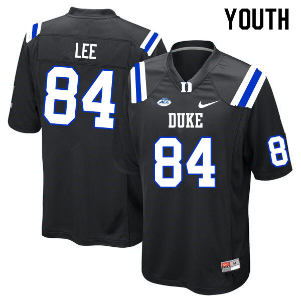 Youth #84 Trevon Lee Duke Blue Devils College Football Jerseys Sale-Black